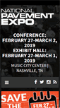 Mobile Screenshot of nationalpavementexpo.com
